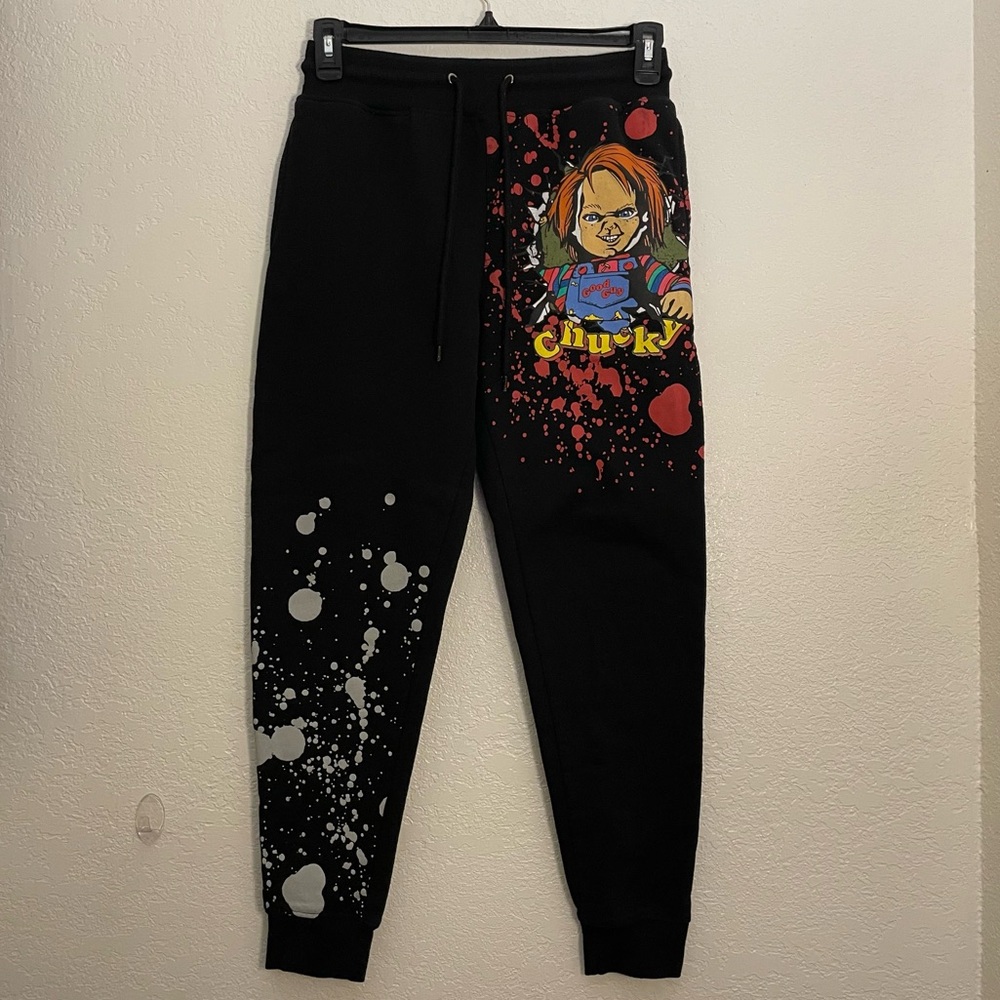 CHUCKY Horror Sweatpants Unisex Size Small